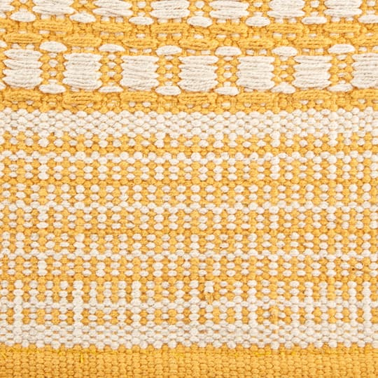 DII® Honey Gold Dobby Stripe Hand-Loomed Rug, 2ft. x 3ft.